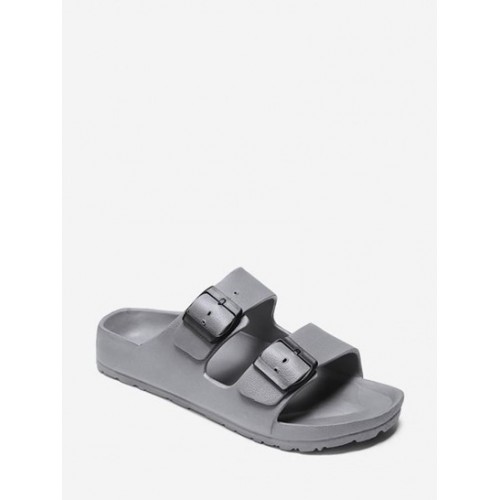 Double Buckle Strap Summer Sandals