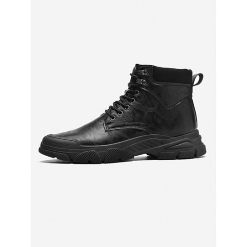 Lace Up Front Combat Boots