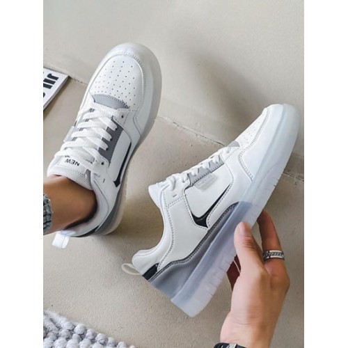 Men's Transparent Bottom Skate Shoes