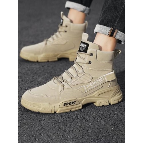 Outdoors Lace Up Front Combat Boots