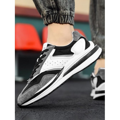 Colorblock Chunky Style Sneakers