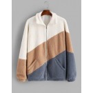 Color Blocking Panel Raglan Sl...