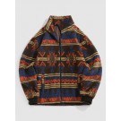 Tribal Ethnic Aztec Printed Fa...