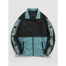 Letter Printed Two Tone Color ...