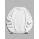 Letter Jacquard Weave Pullover...