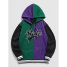 Letter Paris Embroider Fleece-...