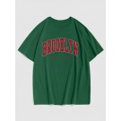 BROOKLYN Printed Crew Neck T-s...