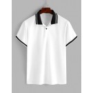 Ringer Short Sleeves Polo T Sh...