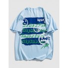 Letter Smile Face Pattern Fest...