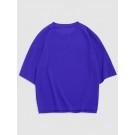 Letter Applique Detail Side Sl...