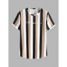 Vertical Stripe Graphic Short ...
