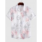 Elephant Tropical Leaves Print...