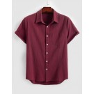 Front Pocket Design Solid Colo...